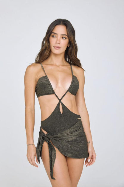 ONE-PIECE SWIMSUIT BLACK